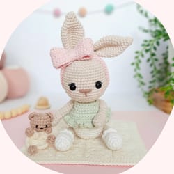baby rosie doll amigurumi english pattern doll pdf