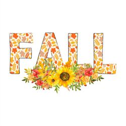 Sunflower Fall PNG, Fall Thanksgiving PNG Sublimation Designs