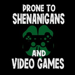 prone to shenanigans and video games svg png, game controller svg