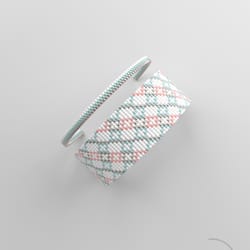 bead loom pattern, loom bracelet pattern, miyuki pattern, square stitch pattern, pdf file, pdf pattern_170 no word chart