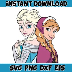 frozen svg, frozen svg, anna svg, olaf svg, frozen silhouette, frozen clipart (16)