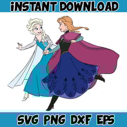 frozen svg, frozen svg, anna svg, olaf svg, frozen silhouette, frozen clipart (17)