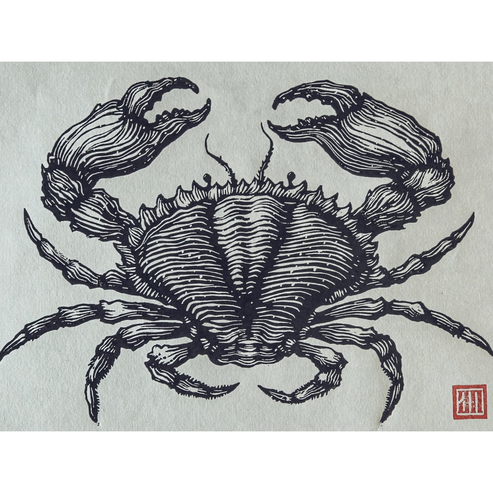 linocut print sea crab-5.jpg