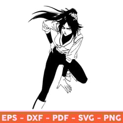 anime bleach character svg, anime girl svg, anime manga svg, japanese cartoon svg, svg, png, dxf, eps - download file