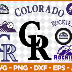 colorado rockies bundle svg, colorado rockies svg, mlb svg, sport svg, png dxf eps file