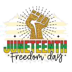 juneteenth freedom day svg png, fist png, history svg