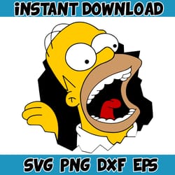 the simpsons svg - the simpsons birthday svg - the simpsons cut files (1)