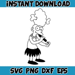 the simpsons svg - the simpsons birthday svg - the simpsons cut files (100)