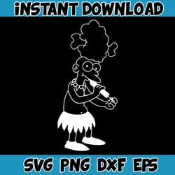 the simpsons svg - the simpsons birthday svg - the simpsons cut files (101)