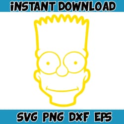 the simpsons svg - the simpsons birthday svg - the simpsons cut files (104)
