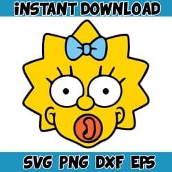 the simpsons svg - the simpsons birthday svg - the simpsons cut files (106)