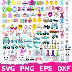easter mega bundle, happy easter svg, happy easter svg bundle, easter svg, easter egg bundle svg, easter svg, spring svg