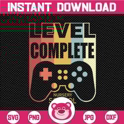 graduation svg, nursery school gamer graduate svg, nursery school graduate, nursery school svg