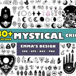 mystical svg, mystic moon svg, mystical bundle svg, moon svg, celestial svg bundle, bundle svg - download