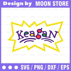 personalized name rugrats custom logo with name svg png - jpg rugrats logo personalized, party rugrats