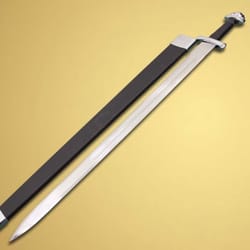 mastering the art of the sword: handmade battle ready viking long sword type xxii oakshott (black edition)