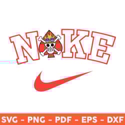 one piece jolly roger x nike svg, one piece jolly roger svg, one piece svg, jolly roger svg, anime svg - download