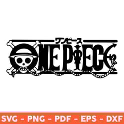 one piece jolly roger svg, one piece svg, jolly roger svg, anime one piece svg, png, dxf, eps - download
