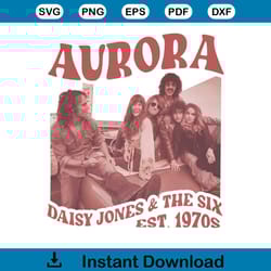 daisy jones aurora world tour png daisy jones and the six sublimation