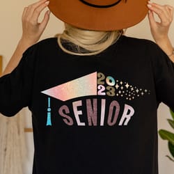 senior 2023 svg, graduation svg, class of 2023, graduate 2023 png, stacked senior class 2023 shirt, png, svg files for