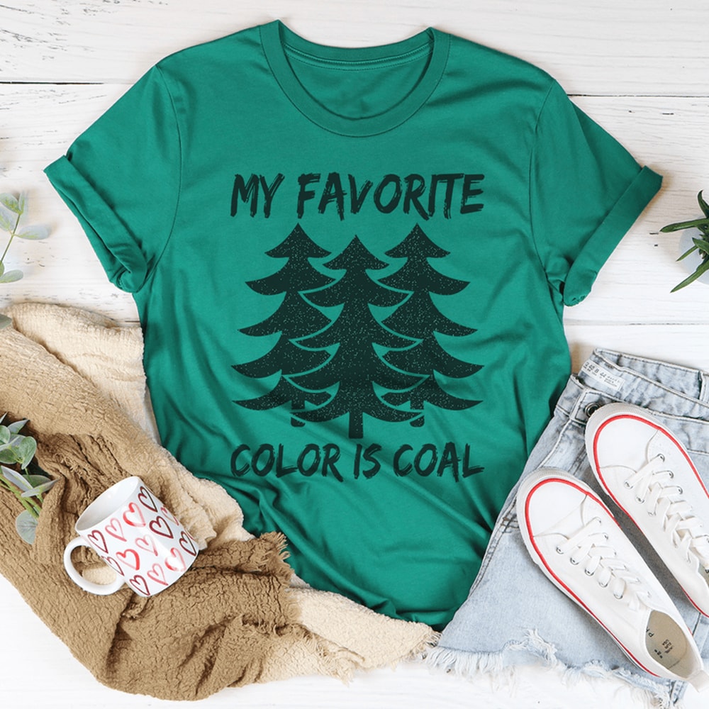 My Favorite Color Is Coal Tee