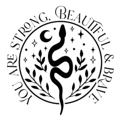 you are strong, beautiflu and brave svg