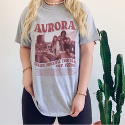 daisy jones aurora world tour shirt, daisy jones and the six band concert shirt, aurora album merch, aurora world tour