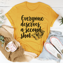 everyone deserves a second shot tee