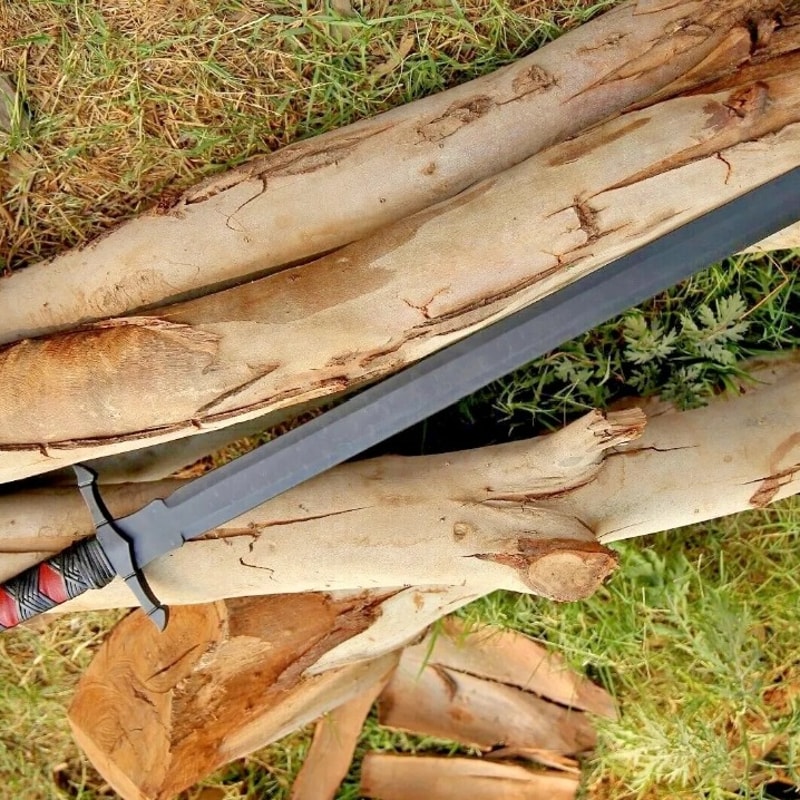 CUSTOM HAND FORGED CARBON STEEL POWDER CODING VIKING LONG SWORD.jpeg