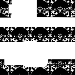 g 17 gen 4hand gun design custom, ai, vector, svg engraving,digital file black white vector outline or line art file fo