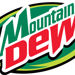 250 mountain dew drink logo, soft drink svg, soda label svg