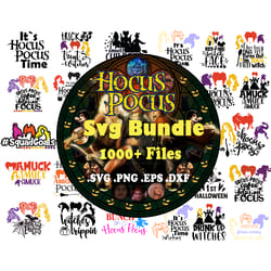 1000 files hocus pocus svg bundle