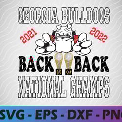 national champs back to back svg,png,eps,dxf, instant download