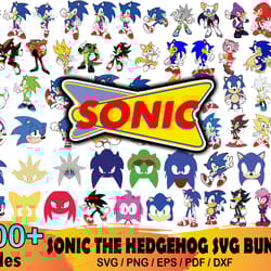 100 sonic the hedgehog bundle svg, cartoon svg, sonic svg, cartoon svg, sonic svg, sonic characters svg, sonic vector