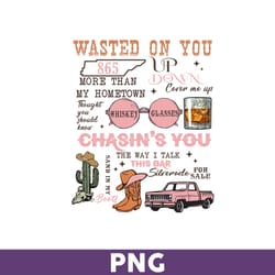 wallen western wasted on you png for cricut sublimation files, wallen png, sublimation - download