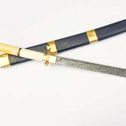 32 inch japanese katana sword damascus steel japanese samurai
