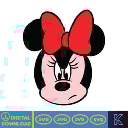 minnie mouse svg, minnie mouse birthday, princess svg, mickey mouse clubhouse, minnie head svg, tshirt svg (104)