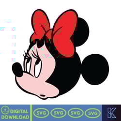 minnie mouse svg, minnie mouse birthday, princess svg, mickey mouse clubhouse, minnie head svg, tshirt svg (106)