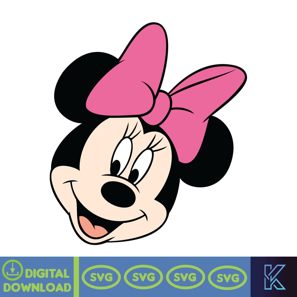 Minnie Mouse svg, Minnie Mouse Birthday, Princess svg, Mickey Mouse clubhouse, Minnie head svg, tshirt svg (121).jpg