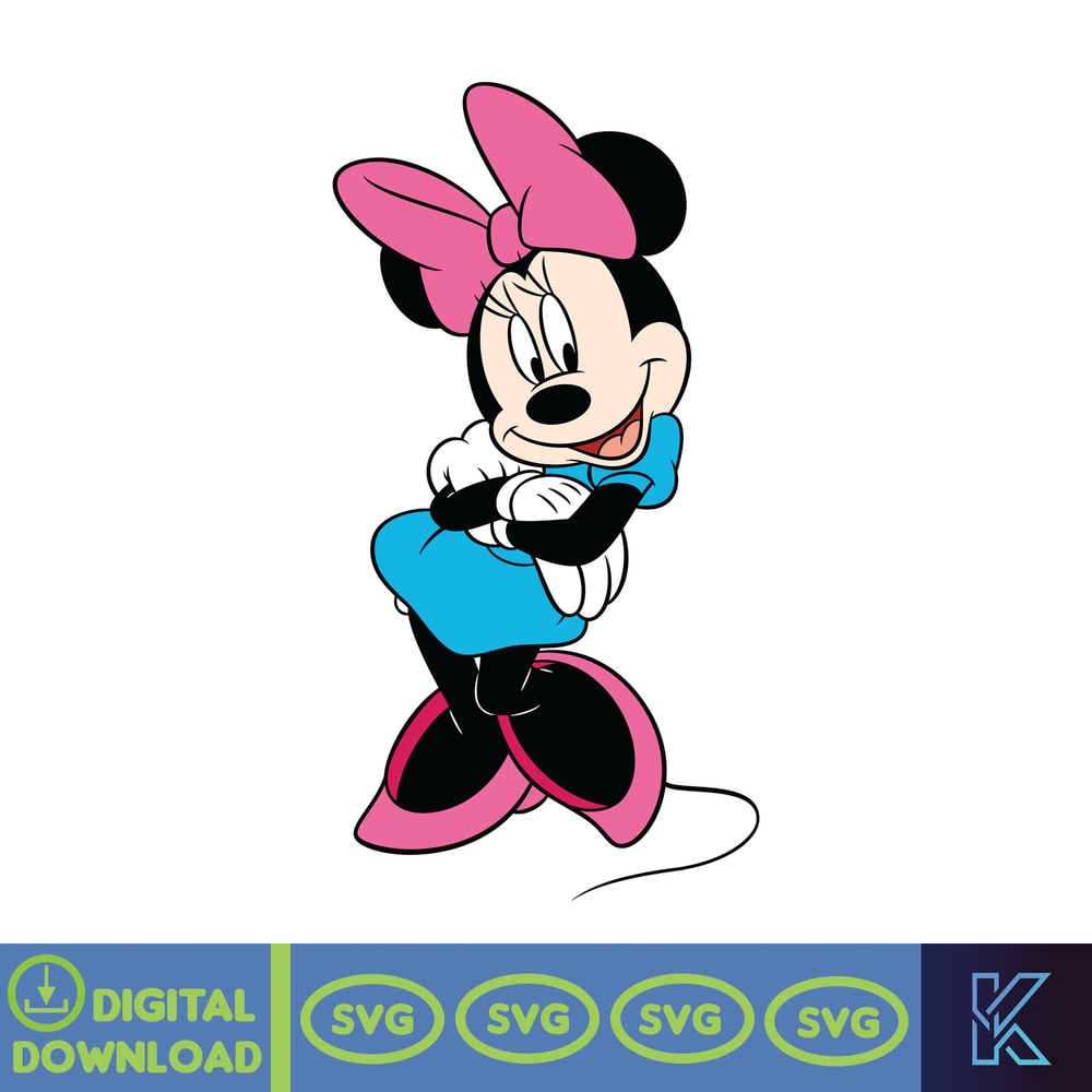Minnie Mouse svg, Minnie Mouse Birthday, Princess svg, Mickey Mouse clubhouse, Minnie head svg, tshirt svg (5).jpg