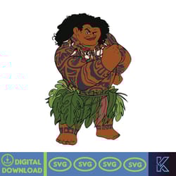 moana clipart svg png dxf instant digital download, moana svg, moana cut file, moana cricut file, pig svg, (15)