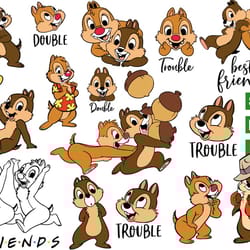 disney chip and dale svg, chip and dale quotes svg, chip and dale cartoon png