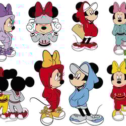 disney fashion mickey svg, mickey mouse designer svg, minnie fashion svg