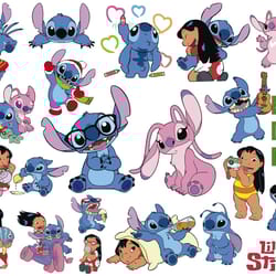 disney lilo and stitch svg, angel svg, stitch svg, hawaii png