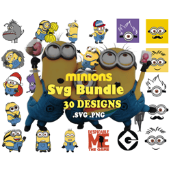 30 files minions bundle svg