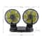 360 Degree Rotatable Car Cooling Dual Fan 5