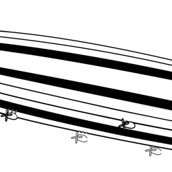 zeppelin-lz-127_internal_opaque black white vector outline or line art file for cnc laser cutting, wood, metal engraving
