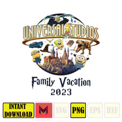 universal studios 2023 png, universal shirt, universal studios png, universal family vacation 2023, family trip 2023 (3)