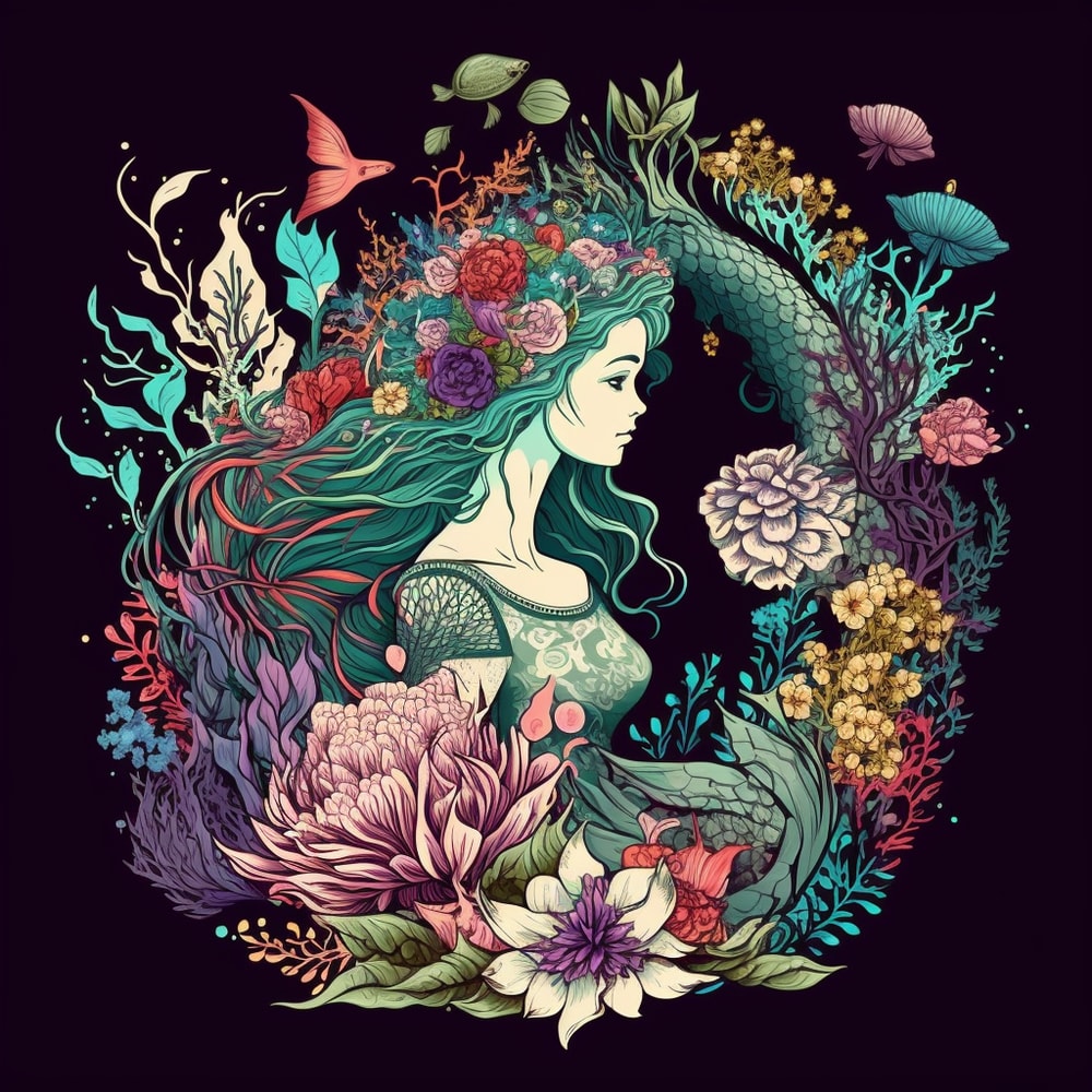 Tawey_vintage_mermaid_vector_colorful_flowers_fish_1c9d6e00-942c-47eb-a25f-d5a27e266450.png