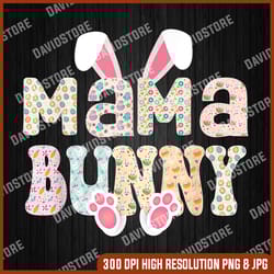 cute easter bunny mom bunny mama spring hunt eggs easter png, mama bunny png, eggs easter png, easter png, happy easter